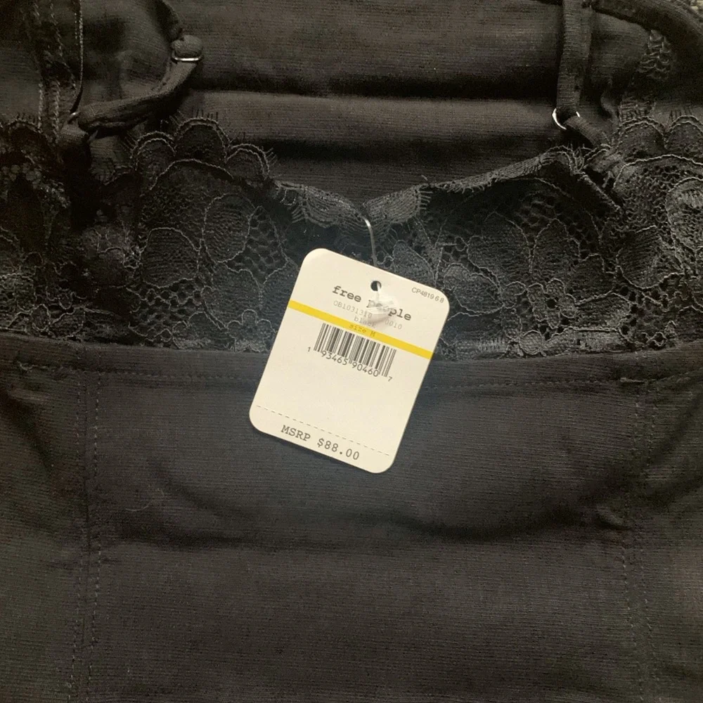 Free People Premonitions Slip Dress Women Color Black Size M